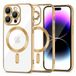Tech Protection Shine MagSafe iPhone 15 Pro Max Housse Or