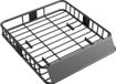 HOMCOM Porte-bagages de toit - Acier - 110,5x99,5x18,5cm - Noir