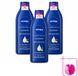Nivea Lait pour le corps 72h Hydratation Peau sèche à très sèche 400 ml (3 pièces)