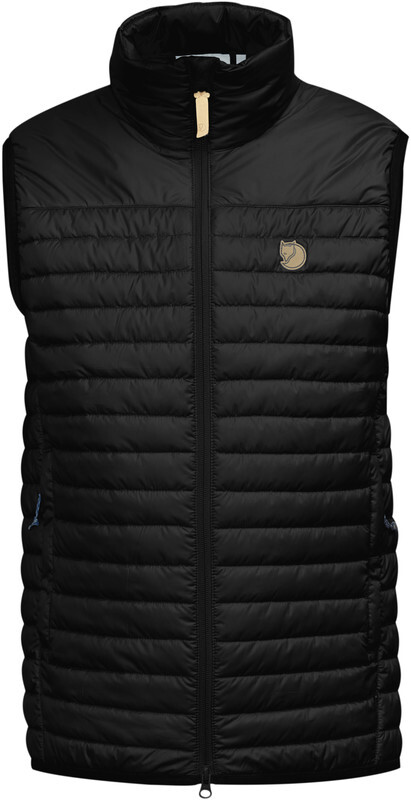 Fjällräven Abisko Gevoerd Vest Heren, black M 2019 Kunstvezel bodywarmers