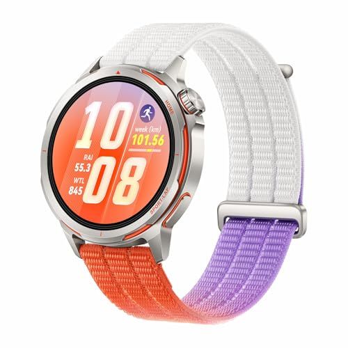 HUAWEI WATCH GT Runner 2 Smartwatch voor mannen, Marathon-modus, 14 dagen batterijduur, Gezondheidscontrole, HRV, ECG, SpO₂, Slaapvolgsysteem, GPS, NFC, Bluetooth-oproepen, voor iOS en Android, Oranje