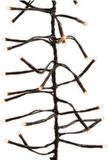 Merkloos Lumineo Kerstverlichting Cluster Twinkle zwart - 1512 LED klassiek warm - 14 m zwart