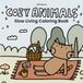 Cozy Animals: Slow Living Coloring Book