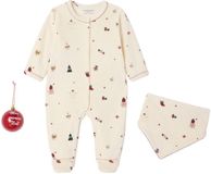 Vertbaudet 3-delig babyset Kerstmis