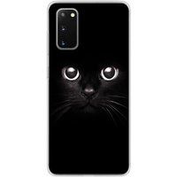 Samsung Galaxy S20 Cat Eyes Siliconen Hoesje