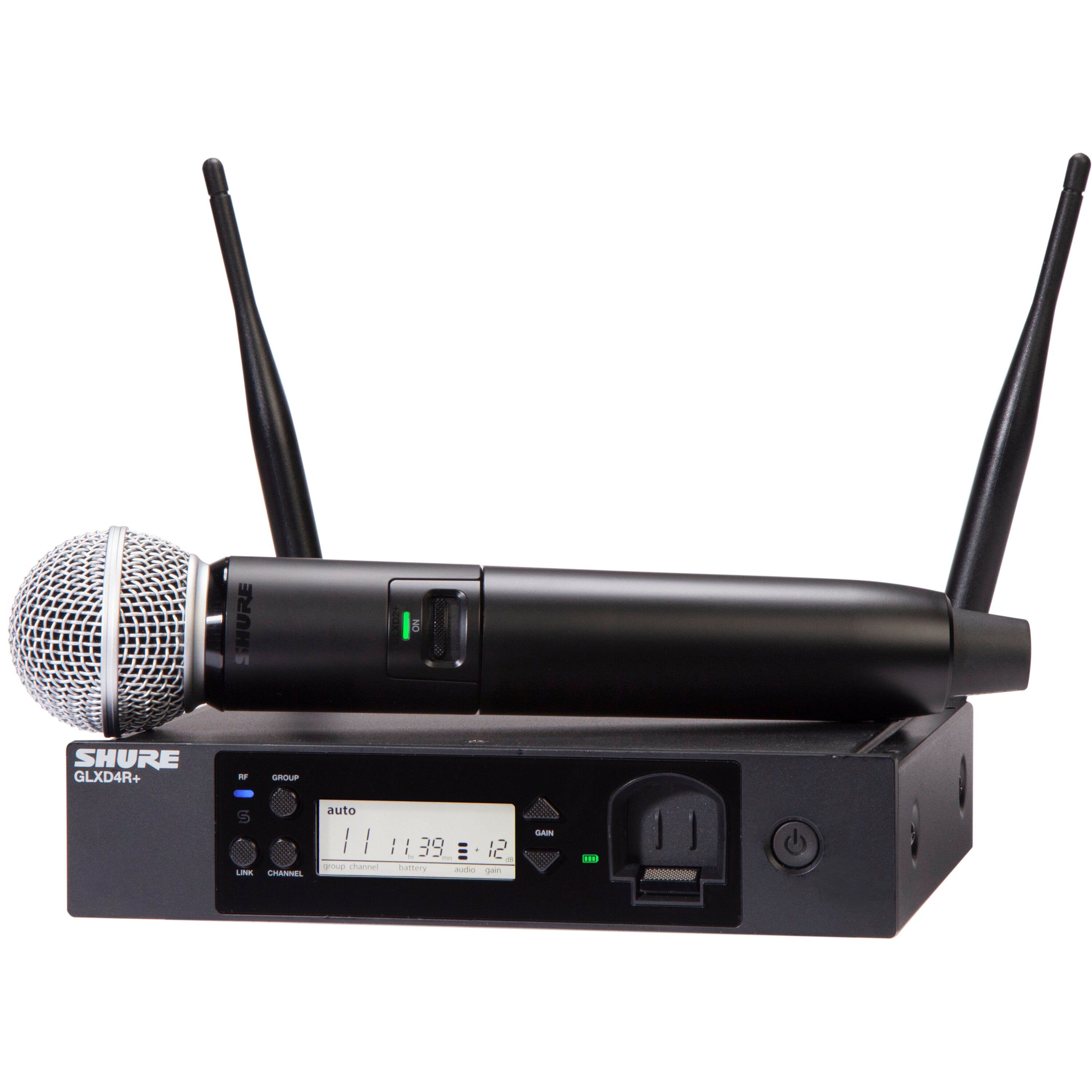 Shure GLXD24R+/SM58 Draadloze Handheld Microfoon