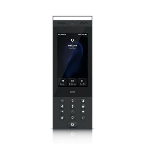 Ubiquiti UniFi G3 Intercom Toegangscontroleterminal Zwart