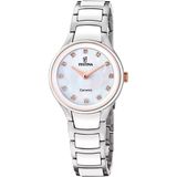 Festina F20752/8 Polshorloge Dames Wit Keramiek