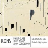 Outhere Robert McDuffie & Elizabeth Pridgen - Icons: Philip Glass, John Adams, John Corigliano (CD)