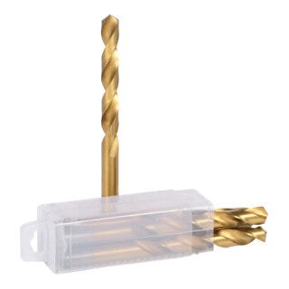 KS Tools HSS TiN Spiraalboor - 12.5mm - Set van 5