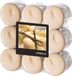 Conpax Candles Geur theelichtjes/waxinelichtjes - 18x - Vanilla aroma - 4,5 branduren