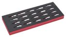 Bahco Foaminlay Fit&Go 1/3 met schroevendraaierdopsleutels 1/2" - 20-delig - FF1E2209