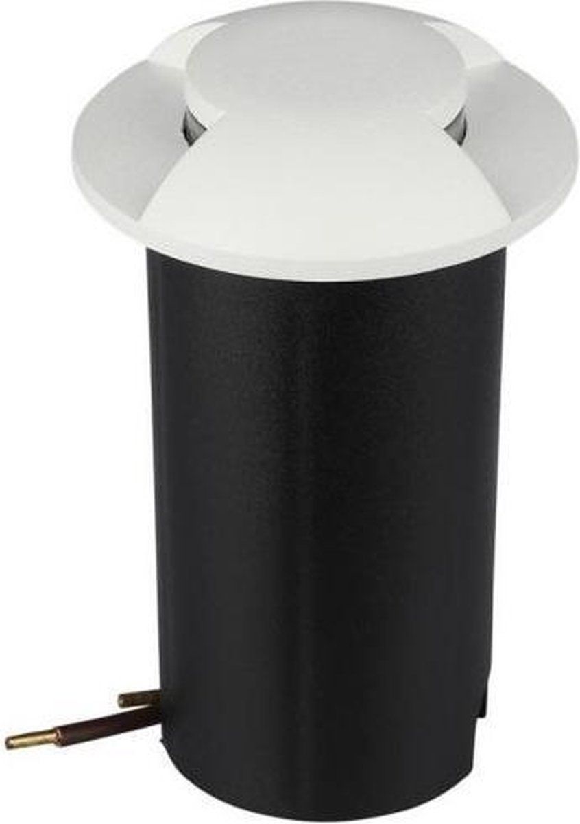 ABC-LED Grondspot 2 kanten - wit - 12 Volt - warm wit - IP67
