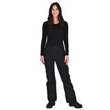 ARCTIX Premium geïsoleerde sneeuwbroek voor dames, zwart, X-Large