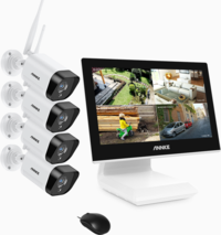 Annke WL400 Full HD Draadloos Camerasysteem met LCD Monitor