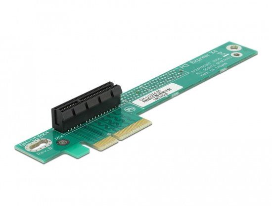 Delock Riser Card PCI Express x4 Angled 90° Left insertion