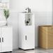 Maison Exclusive - Armoire de salle de bain exclusive, finition blanche laquée, dimensions : 30 x 35 x 95 cm
