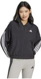 Adidas Essentials 3 Stripes Lifestyle Woven Bomberjack Zwart XS Vrouw