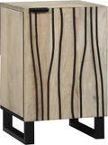 Meuble de salle de bain blanc 38 x 33 x 58 cm bois modifié