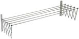 Sauvic Uitklap Wasrek RVS 140 cm