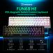 Akko MonsGeek FUN68 HE Magnetisch Toetsenbord 65% Snelle Trigger 0.005mm 8000Hz ARGB Bedraad Draadloos Gaming Aangepast Toetsenbord voor Gaming Gear