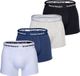 Bruno Banani Boxershorts Short 4Pack Every Day Zwart/Grijs/Wit/Blauw Heren XXL