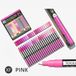 TOOLI-ART Pink Pro Colour Series Set met 22 Acrylverfstiften, 0,7 mm extra fijne punt