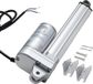 VEVOR Actionneur linéaire 12V, 152,4 mm IP65 Moteur linéaire étanche, 3000 N, 5 mm/s, Aluminium, Argent