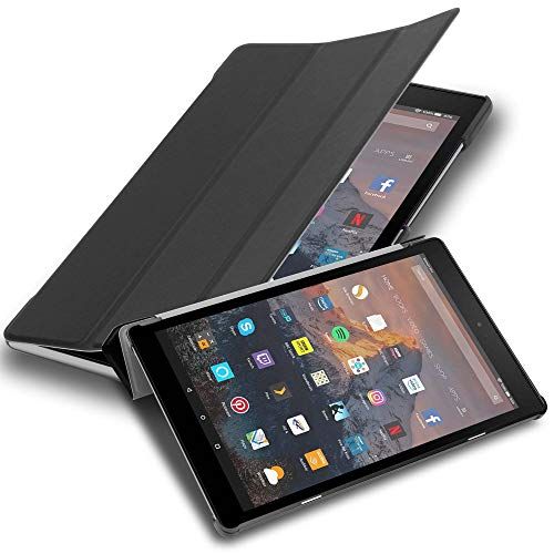 Cadorabo Kindle FIRE HD 10 2017 (7. Gen.) / - / - / SATIJN ZWART