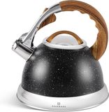Edenberg Black Line - RVS Fluitketel - 3.0 Liter - Zwart