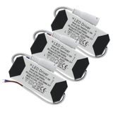 Jandei - Pakket van 3 LED Driver Transformatoren 15W-18W DC
