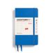 LEUCHTTURM1917 370782 Weekkalender 2025, Pocket A6 hardcover - 12-maanden-planner, gelinieerd - Sky, Engels