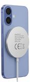 Mayaxess, Chargeur MagSafe magnétique 15W pour iPhone 16, Blanc