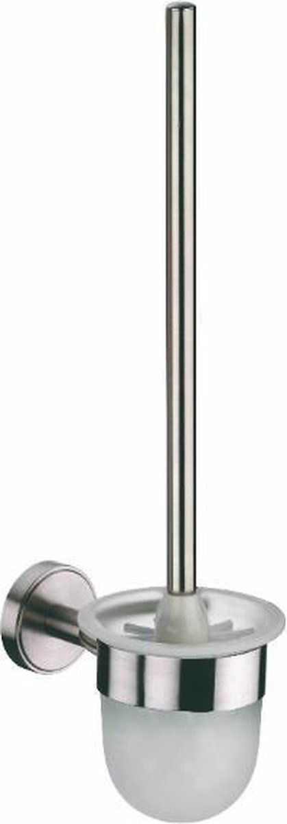 Kela Marbea Toiletborstel met Wandhouder - RVS Zilver