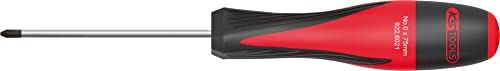 KSTools 922.6022 Ultimate Phillips-schroevendraaier, PH1 - 75 mm - Rood/Zwart
