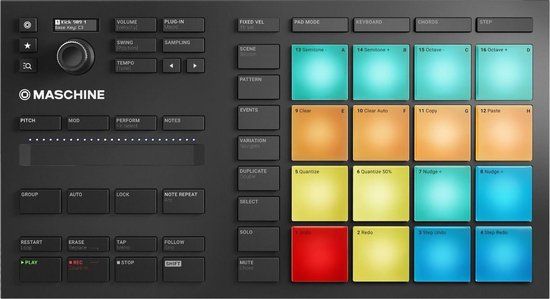 Native Instruments Maschine Mikro MK3 - Black - MIDI Controller