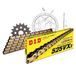 Kettingset DID Kettingset staal 525VX3 / 108 klinknagel slot voor Kawasaki ZX-10R 1000 cc Bj. 2006-2007