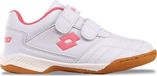 Lotto PACER K lage kindersneaker 2600110K wit/roze