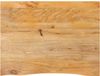 vidaXL Tafelblad met natuurlijke rand 70x60x2,5 cm massief mangohout