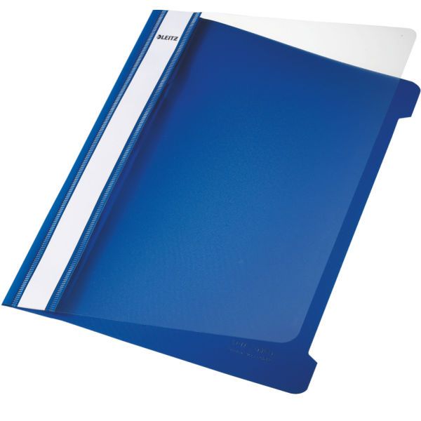 Leitz A5 Snelhechter - PVC - Blauw/Transparant - 250 vel