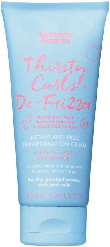 Umberto Giannini Thirsty Curls Instant Anti-Frizz Transformation Cream - 100ml