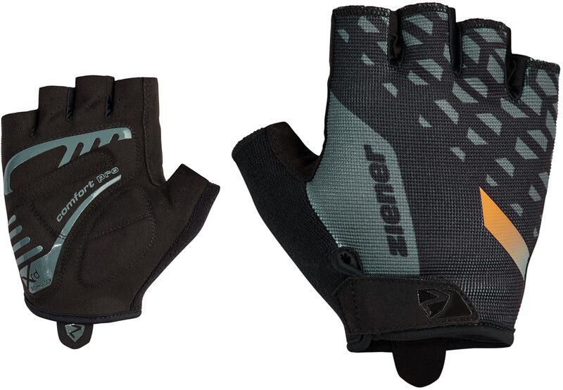 Ziener Coray Fietshandschoenen Heren grijs/zwart