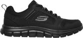 Skechers Track - Knockhill Sneakers Heren Zwart Imitatieleer Maat 44