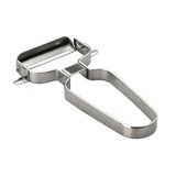 Lacor RVS Plain Peeler, Zilver, One Size