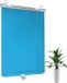Merkloos store with suction cups - Blackout curtain - Privacy and sun protection - No-drill installation - 50x125cm - Bleu