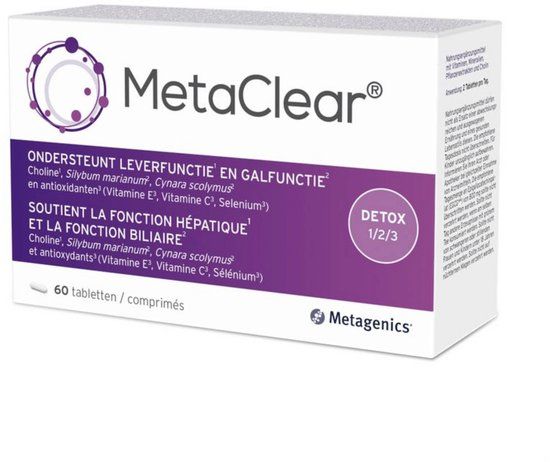 Metagenics MetaClear Tabletten 60TB