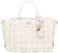 GUESS Marion Satchel Bone crème handtas schoudertas