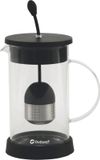 Outwell Tritan Campingservies en keukenuitrusting 8 Cups zwart/transparant