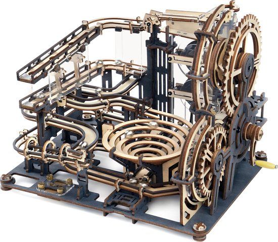 Robotime Marble Night City LGA01 - Houten Modelbouw - Bouwset - 294 Onderdelen