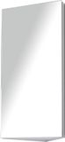 Homcom Spiegelkast Metaal 60x30x18cm Zilver